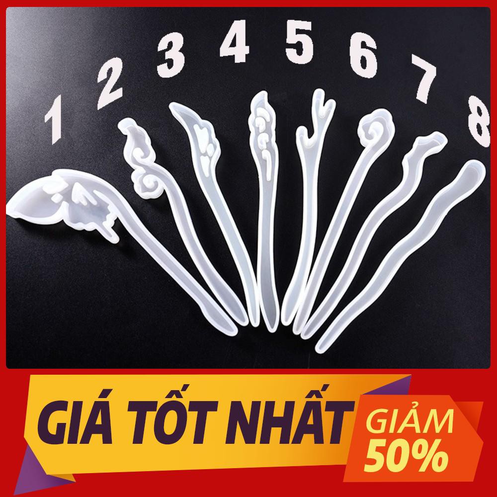 [GIÁ TẬN XƯỞNG] Khuôn silicon làm trâm cài tóc