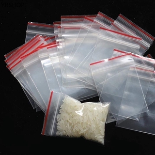 Set 100 Túi Zip Trong Suốt Đựng Thực Phẩm Tiện Dụng
