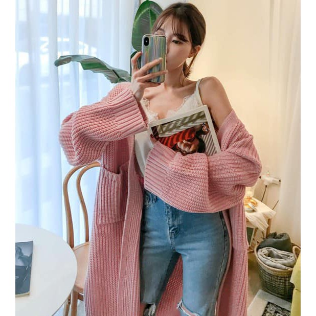 Áo khoác len dáng dài | BigBuy360 - bigbuy360.vn