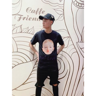 Giảm Giá Áo Phông Heybig FIRST LOVE. Giá Gốc