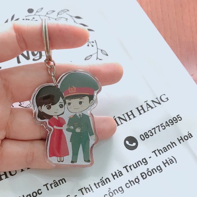 Móc khoá meka quân đội