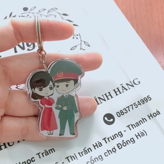 Móc khoá meka quân đội