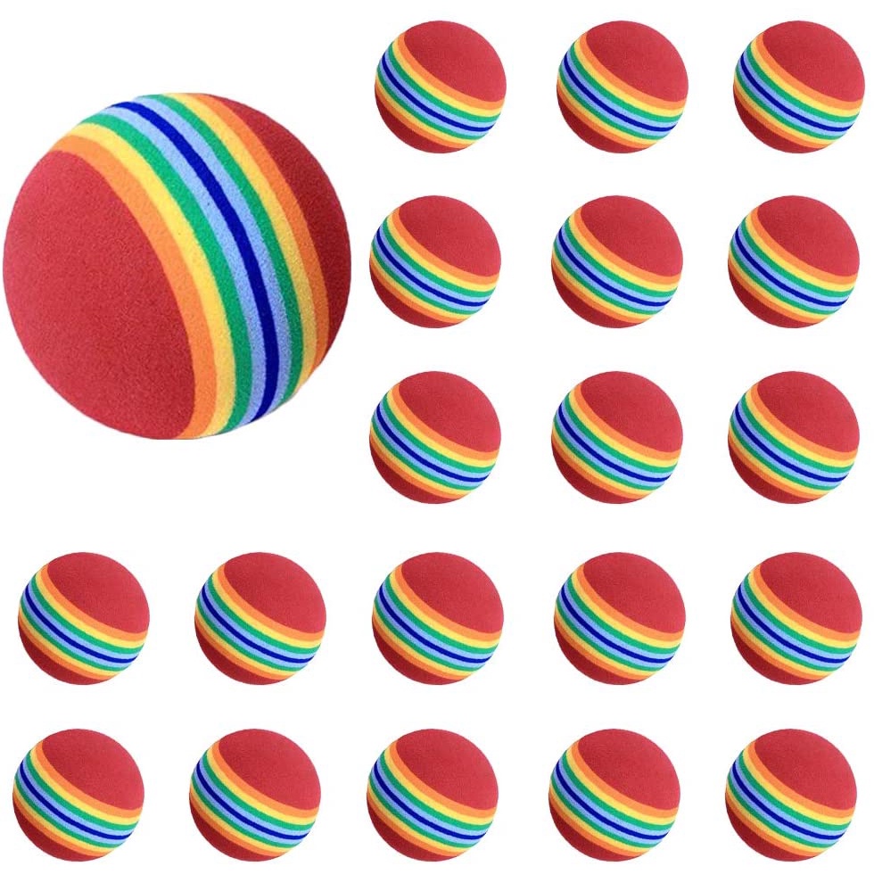 Bộ 6 trái bóng Winmax bằng xốp EVA mềm đàn hồi dùng để thực hành đánh gôn trong nhà