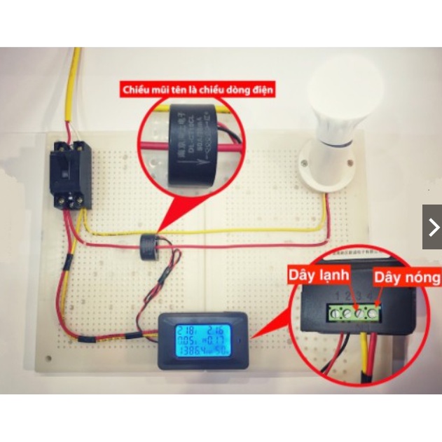 Công tơ điện tử 1 pha đa năng 80A đo công suất tiêu thụ, điện áp, cường độ dòng điện.Thiết bị đo công suất điện