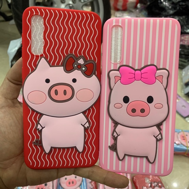 Ốp lưng samsung A50 heo dễ thương