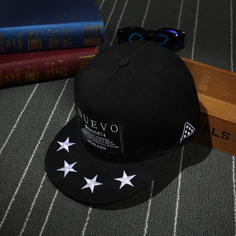 Mũ Lưỡi Trai hiphop Snapback Phong Cách Hàn Quốc NUEVO SINCE 1974