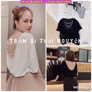 Áo đan lưng ngọc sẵn 2 màu chất đẹp