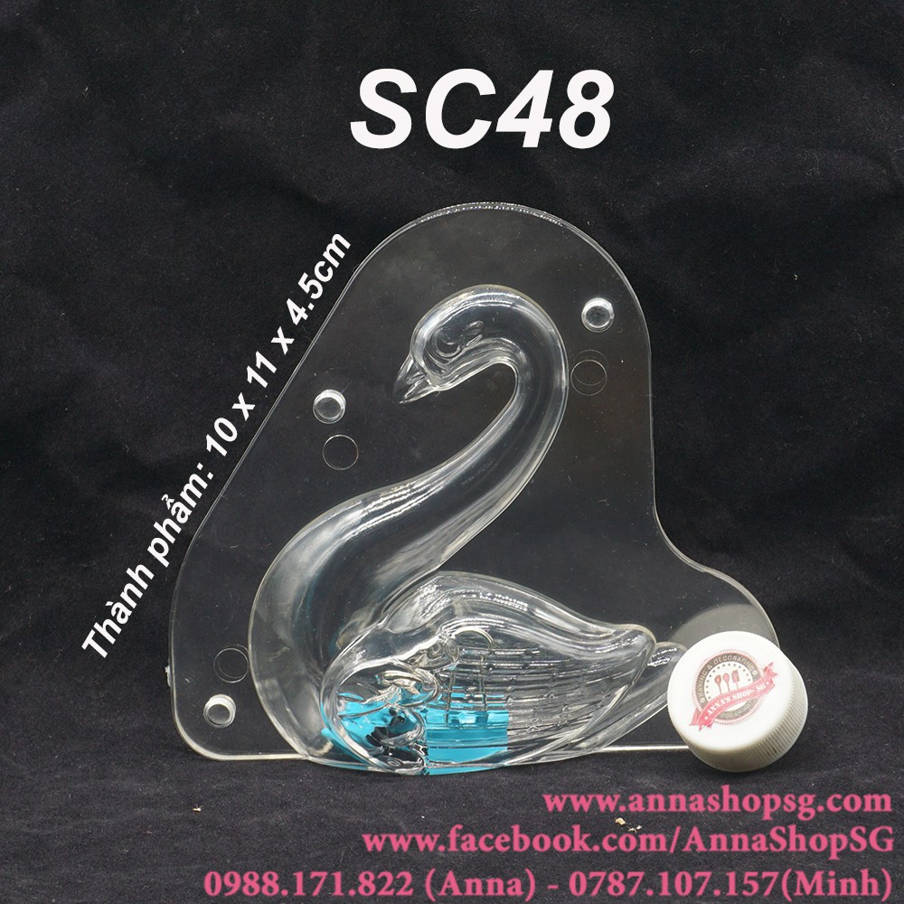 KHUÔN SOCOLA NHỰA CỨNG THIÊN NGA SC48