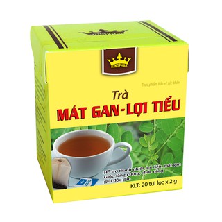 Trà mát gan lợi tiểu: thanh nhiệt, giải độc, mát gan, tăng cường chức năng gan