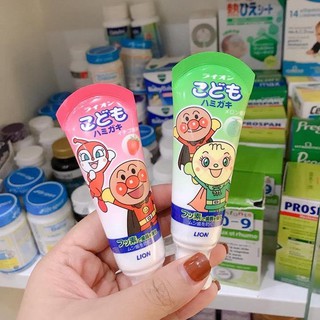 Kem Đánh Răng Trẻ Em Nuốt Được Lion Nhật Bản - HÀNG CHÍNH HÃNG