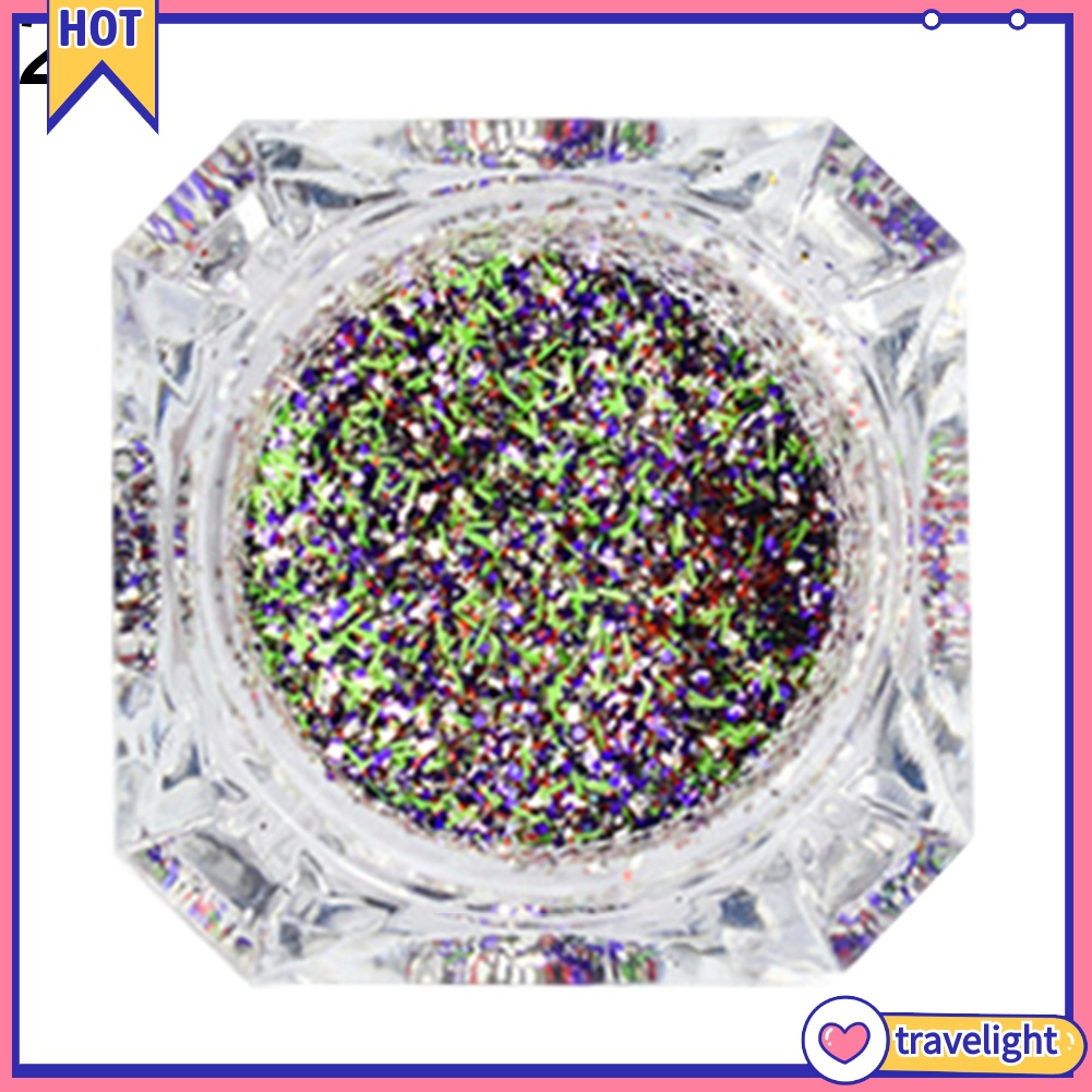 Hộp sequin lấp lánh dùng để trang trí móng nghệ thuật