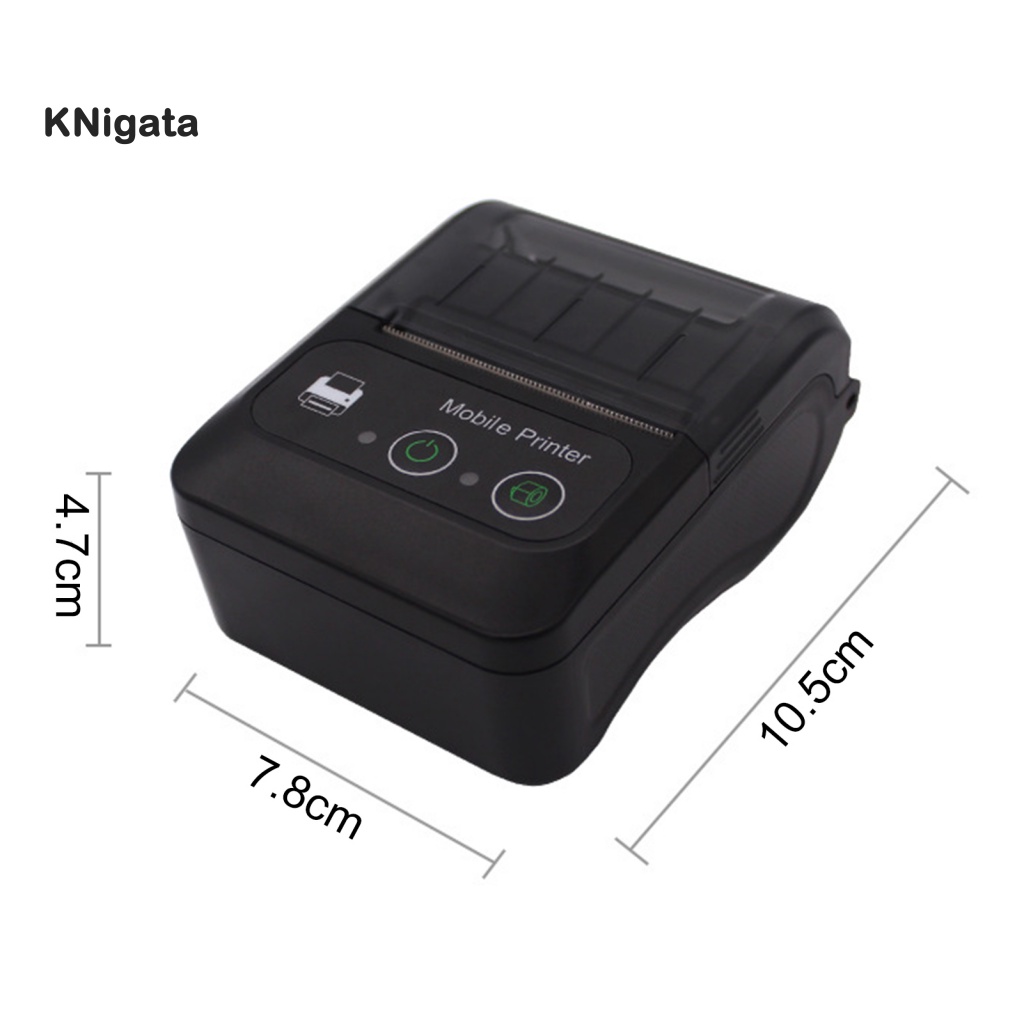 1 Bộ Máy In Nhiệt Đuôi Bán Dẫn Kết Nối Bluetooth Cho Nhà Hàng