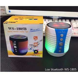 Loa bluetooth 1805 7 màu cực hay