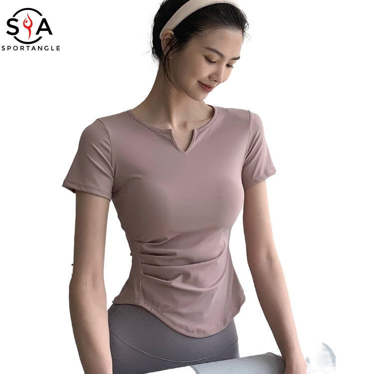 Áo thun thể thao ngắn tay dành cho nữ