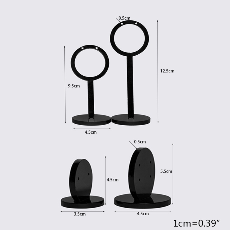 Set 2 Giá Đỡ Trưng Bày Bông Tai Trang Sức Chuyên Nghiệp