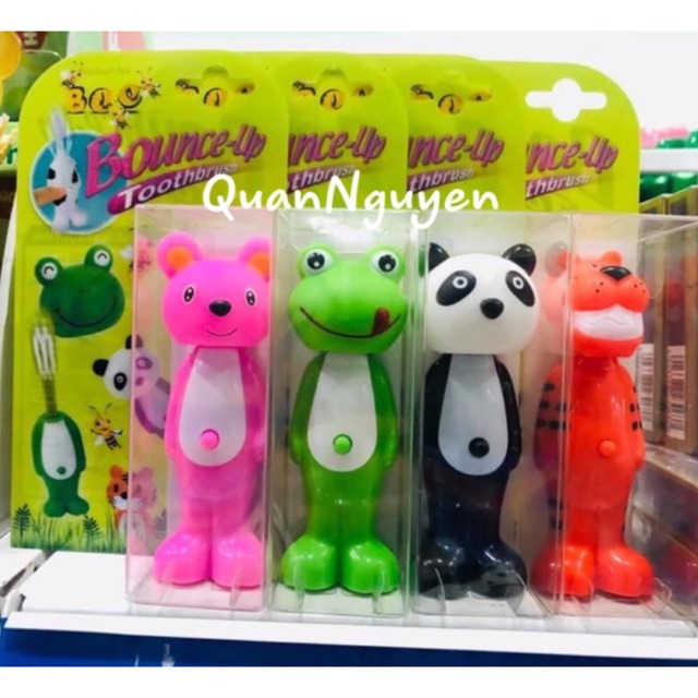 Bàn chải bật nắp cho trẻ em Bounce -up ✔️