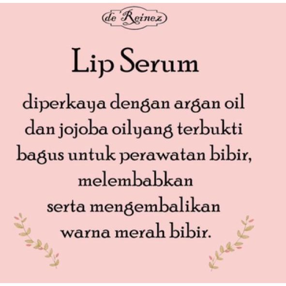 (Hàng Mới Về) Serum De 'Reinez | De' Reinez Dưỡng Ẩm Môi | BigBuy360 - bigbuy360.vn