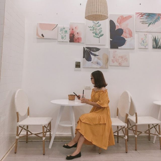 Đầm Nữ Vàng Trễ Vai Bèo (KÈM ẢNH THẬT) | BigBuy360 - bigbuy360.vn