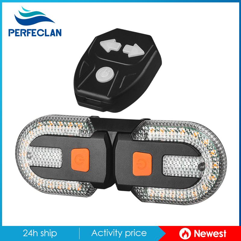 Đèn Xi Nhan Gắn Đuôi Xe Đạp Ban Đêm Chống Thấm Nước