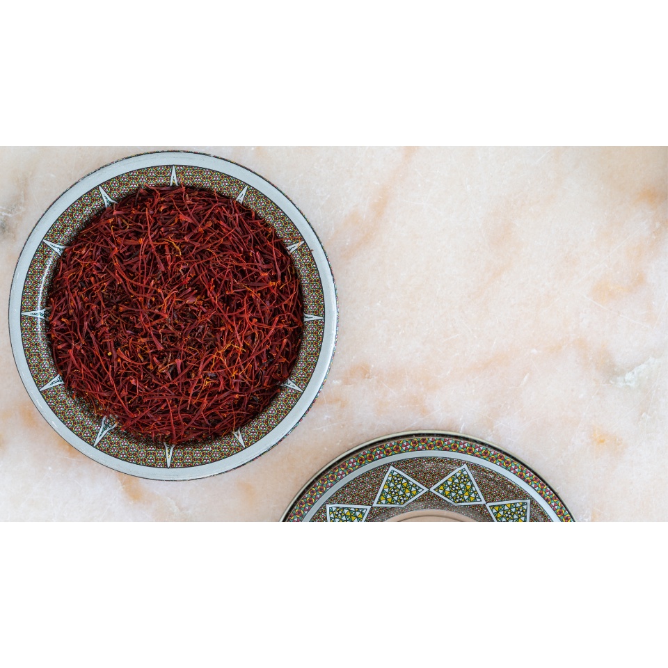 Saffron Bahraman  Nhụy Hoa Nghệ Tây super Negin   hàng Iran Nhập