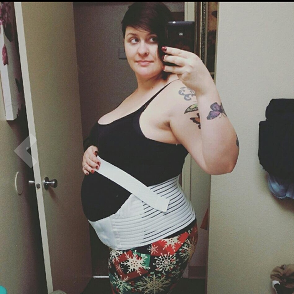 Đai Đỡ Bụng Bầu Cho Mẹ Bầu Chọn Size – Đai Nâng Đỡ Bụng Trước Khi Sinh - Màu Trắng – Làm Gen Nịt Bụng Sau Sinh Cao Cấp