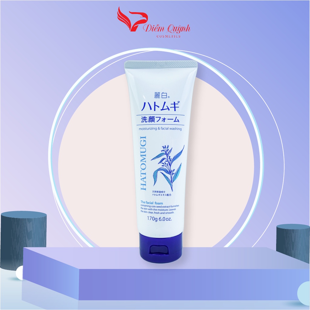 Sửa rửa mặt ý dĩ Hatomugi Naturie Nhật Bản