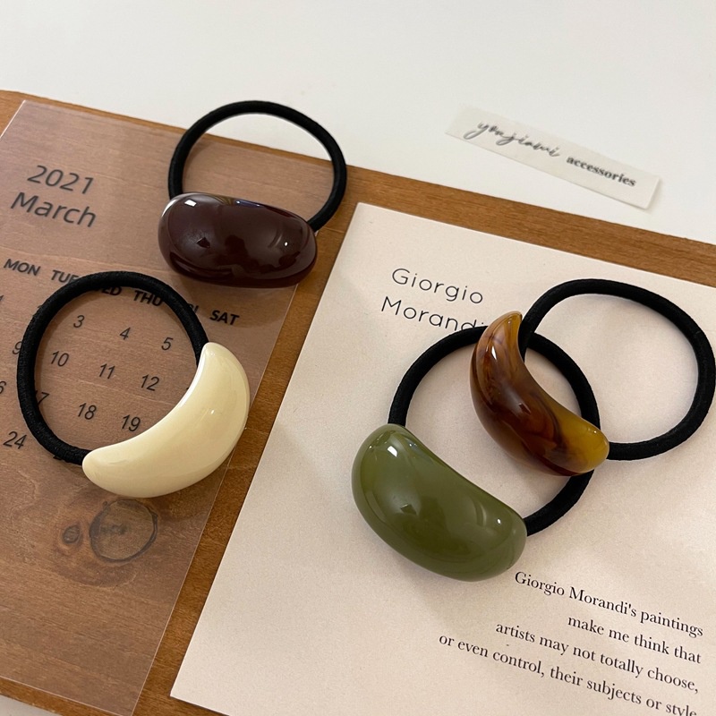 Dây buộc tóc đơn giản phong cách Nhật Hàn xinh xắn cho nữ