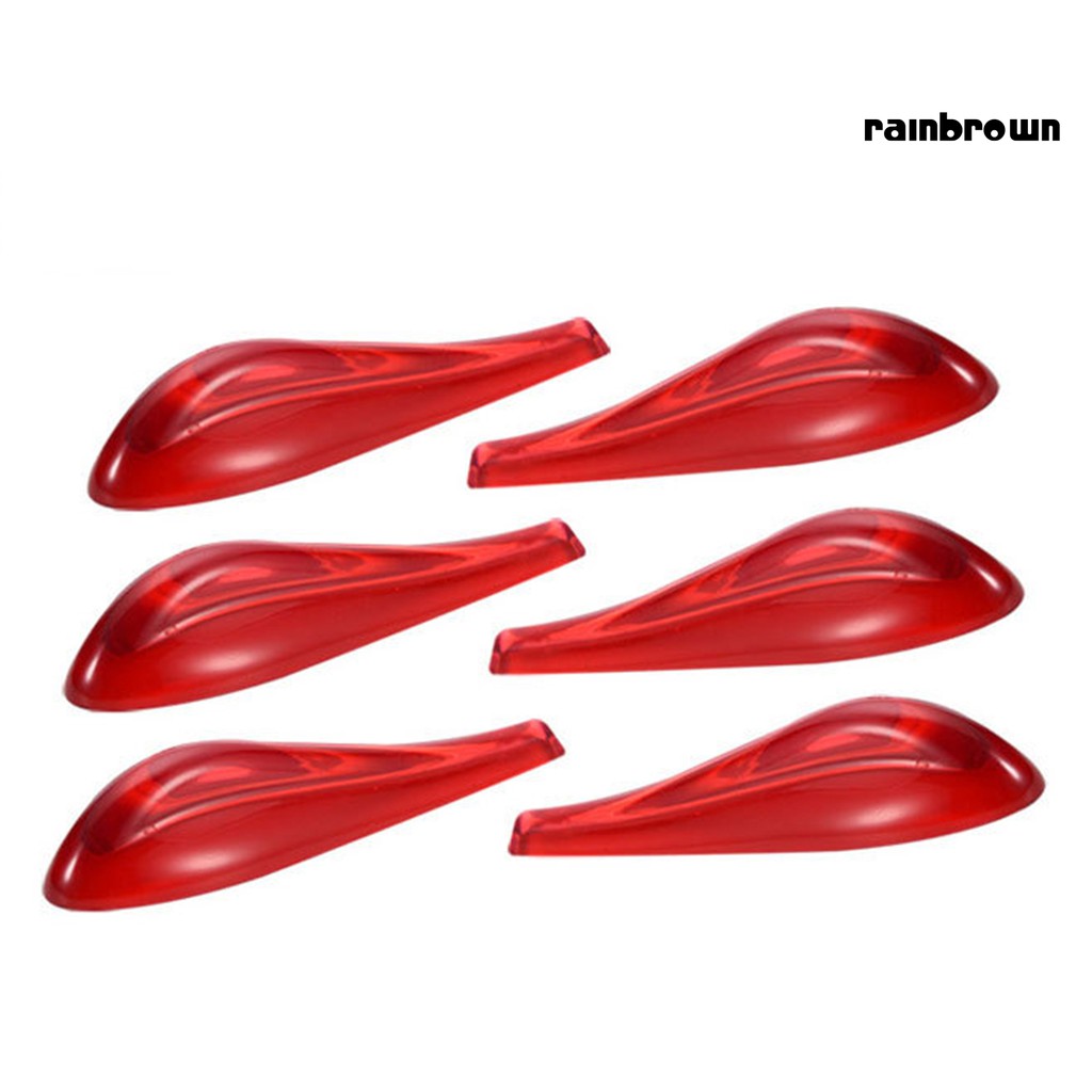 Set 6 Miếng Dán Chống Va Chạm Cho Đèn Hậu Xe Hơi