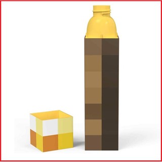 Bình đựng nước Minecraft hình đuốc hình nhân vật độc lạ
