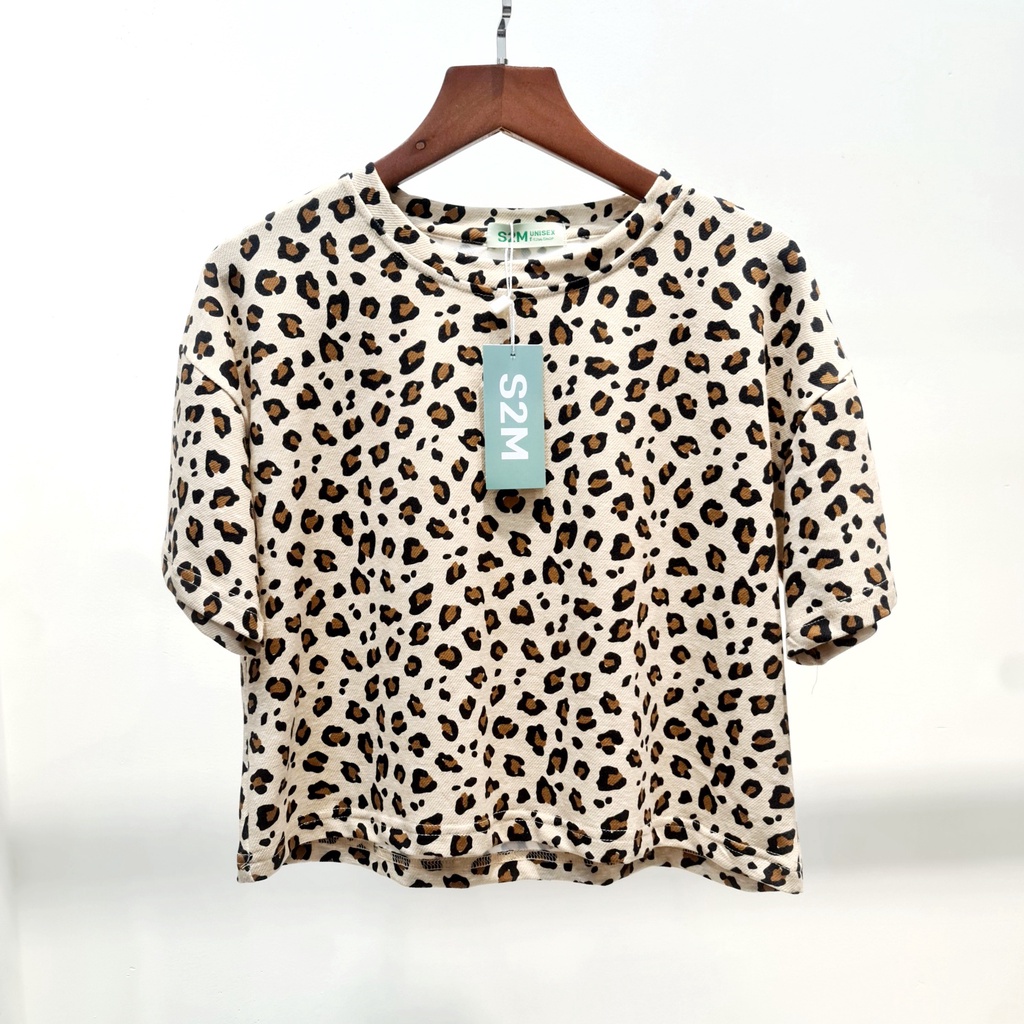 Áo Croptop Nữ Hoạ tiết và thêu áo croptop Form Rộng chuẩn hàn quốc cotton 100% | BigBuy360 - bigbuy360.vn