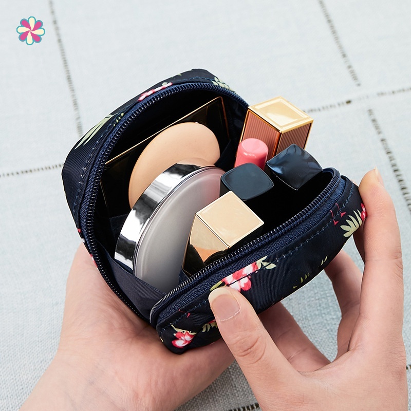 [Hàng mới về] Túi đựng mỹ phẩm mini cầm tay tiện lợi