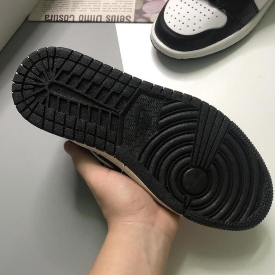 Giày Jdan đen trắng thấp cổ, Giày Sneaker JD1 thấp cổ freeship nam nữ fuill boxbill | BigBuy360 - bigbuy360.vn