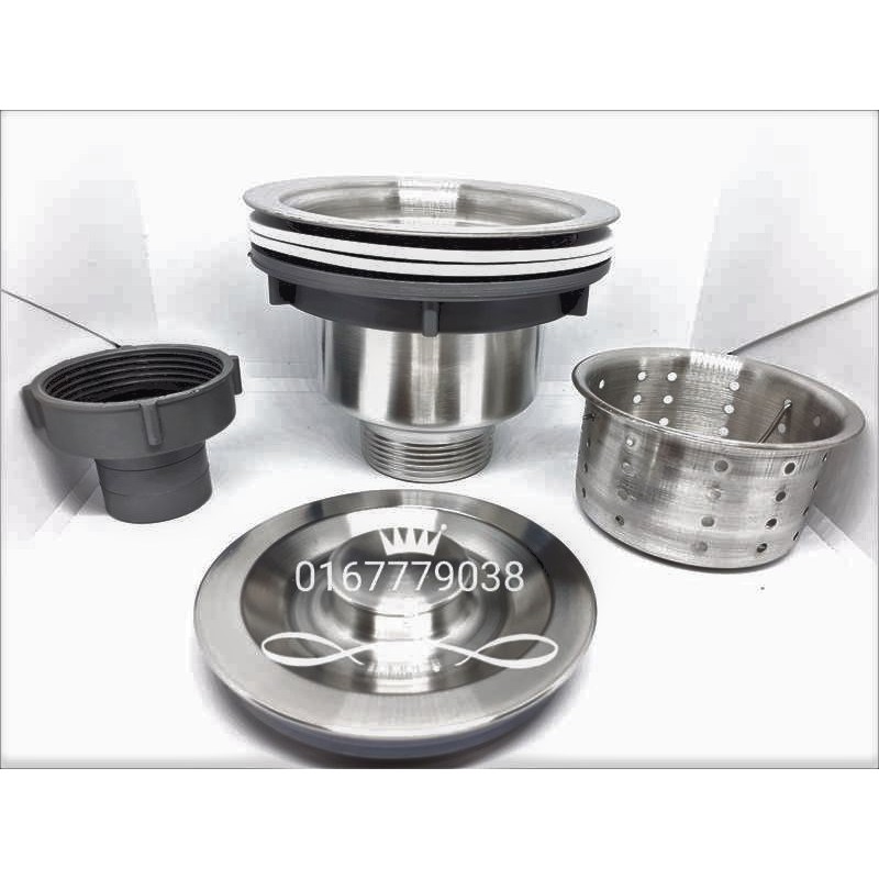 bộ xả bồn rửa chén phi 110