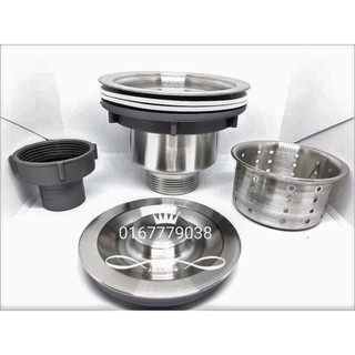 bộ xả bồn rửa chén phi 110