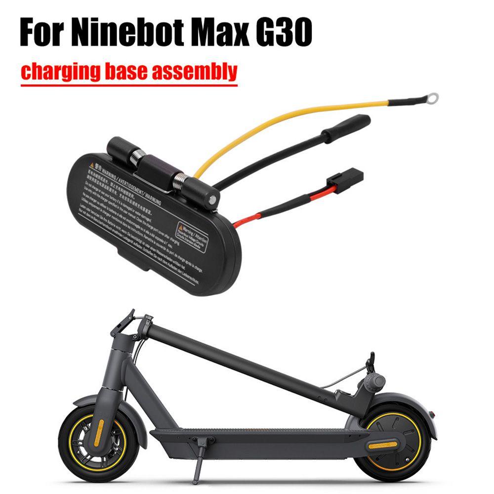 MYRONGVN Đế Sạc Màu Đen Thay Thế Cho Xe Điện Scooter