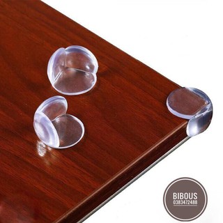 Set 4 Miếng Bịt Góc Bàn, Bọc Cạnh Bàn Silicon Tránh Va Đập - An Toàn Cho Bé Và Người Già