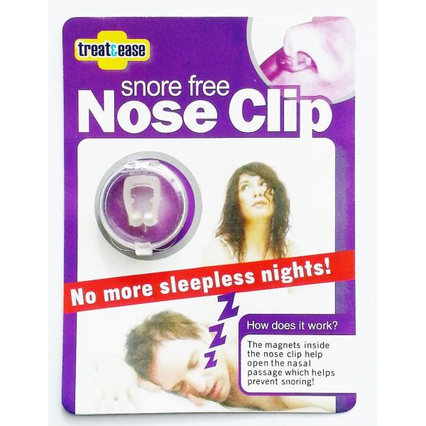 Dụng cụ giảm tiếng ngáy khi ngủ Noseclip