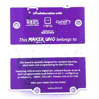 Arduino maker UNO ( Malaysia made ) -TTH049
