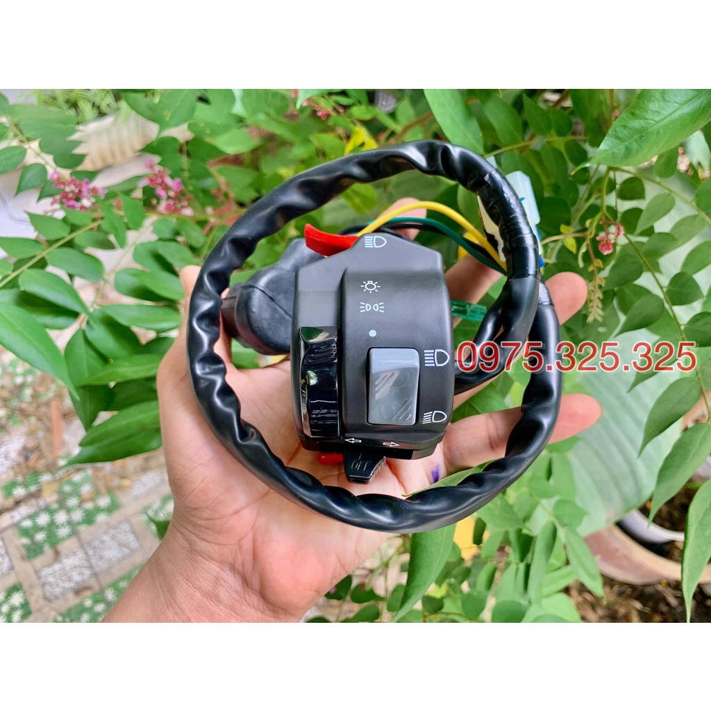 Cùm công tắc trái Vixion Yamaha - passing - lắp Vario 125 150 160 ex150 ex155 Winner exciter CBr150-Seido