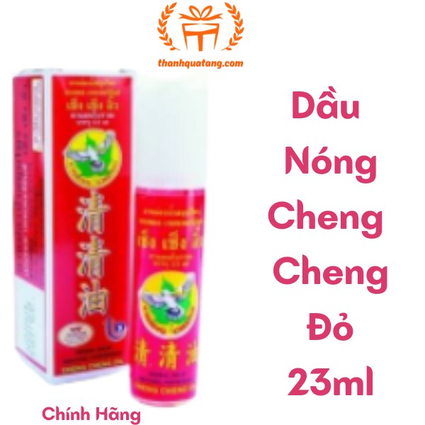 Dầu Nóng Xoa Bóp Cheng Cheng Xanh, Trắng, Đỏ 23ml