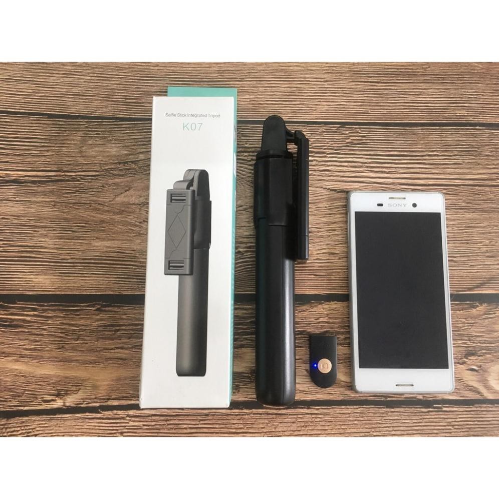[Có Bảo Hành] Gậy Selfie Tripod Chụp Ảnh Tự Sướng có điều kiển Bluetooth K07