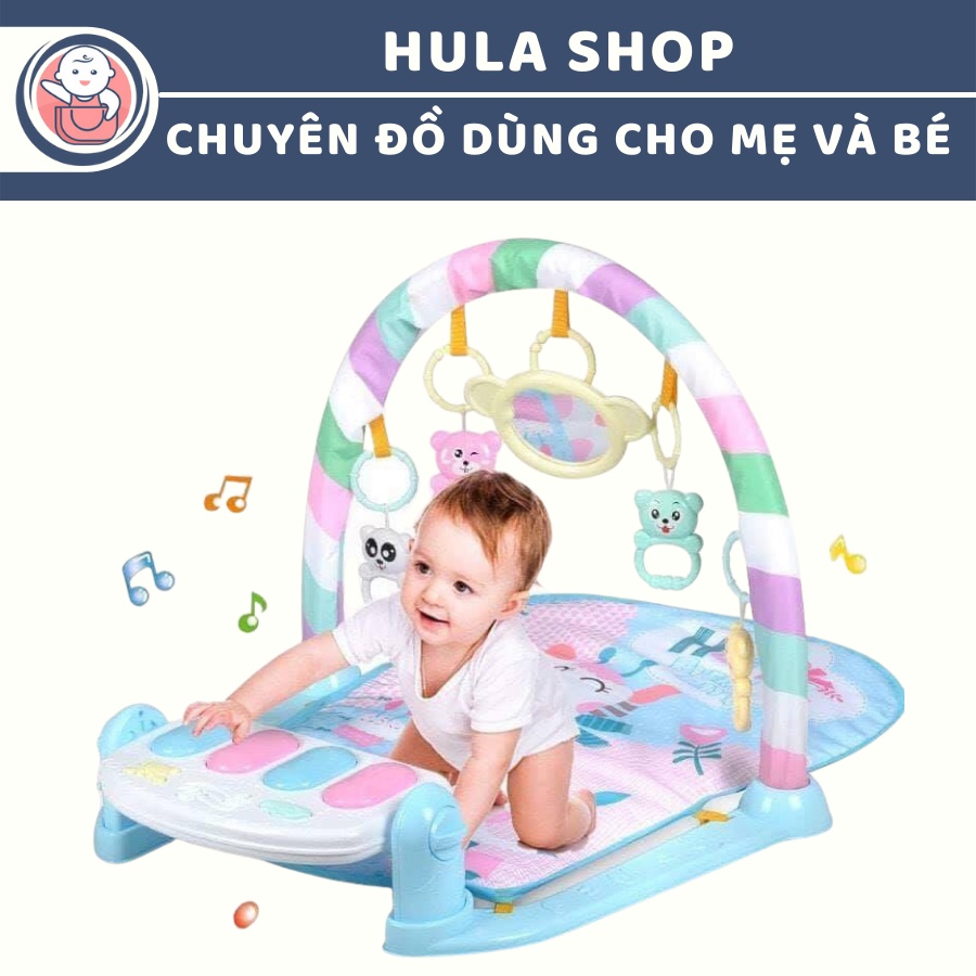 Thảm nhạc 9BABY cho bé nằm chơi kèm ảnh thật