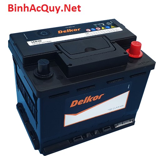 BÌNH ẮC QUY DELKOR DIN 56030 12V 60AH