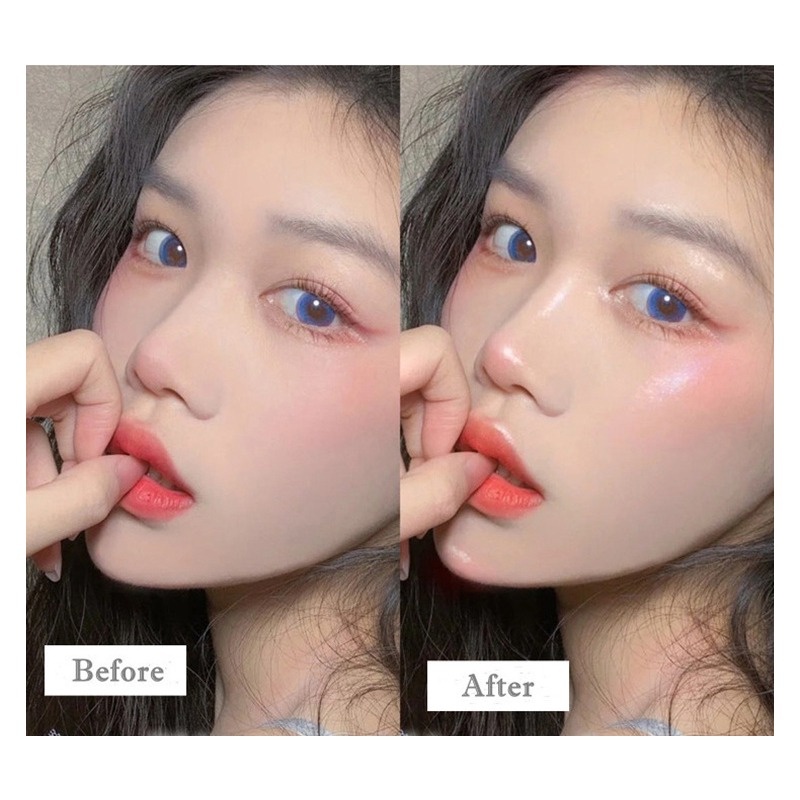 Phấn Bắt Sáng Tạo Khối 3D Lấp Lánh Lâu Trôi Chống Thấm Nước Làm Sáng Da Dành Cho Trang Điểm Mặt