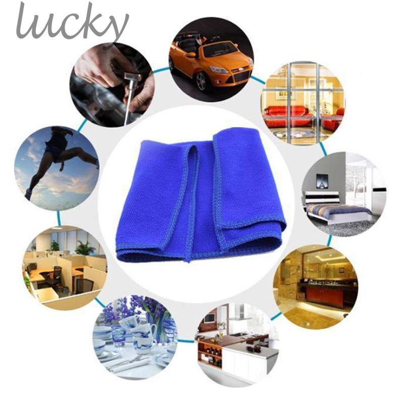 Set 10 khăn lau xe hơi vi sợi 30x30cm vệ sinh đa năng