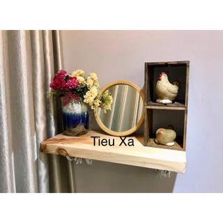 Gương gỗ sồi