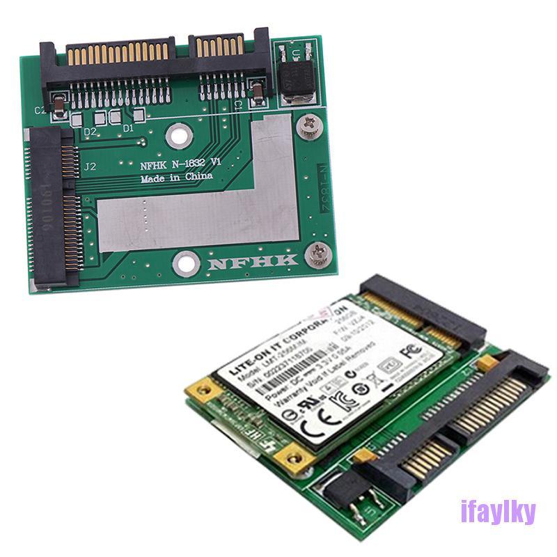 Bảng Mạch Chuyển Đổi Thẻ Nhớ Msata Ssd Sang 2.5 '' Sata 6.0gps