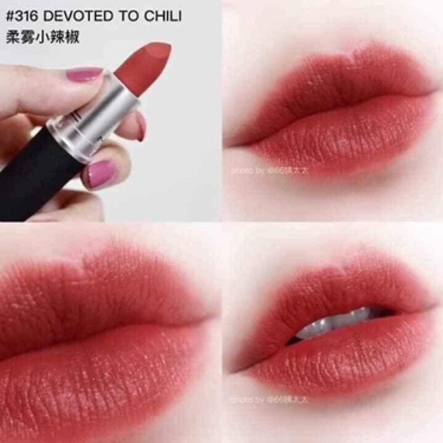 {Sẵn} Son MAC Marrakesh /Devoted to chili/Ruby Woo