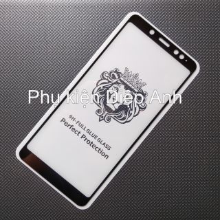 Xiaomi Redmi note 5 pro | Cường lực full màn tặng dán lưng carbon xiaomi redmi note 5 pro