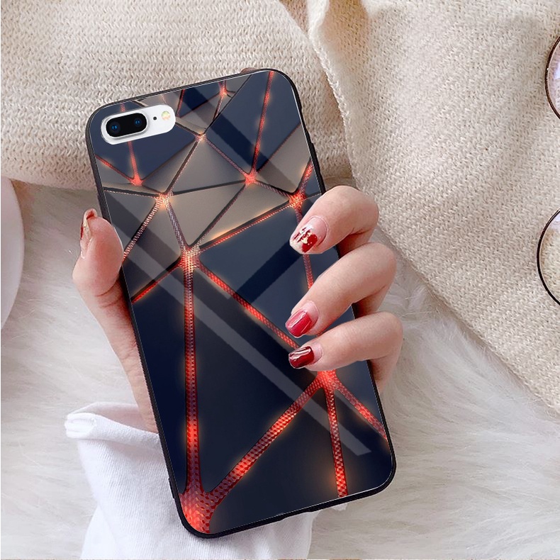 Ốp Lưng IPHONE 6,6S,6 PLUS,6S PLUS,7,8,7 PLUS,8 PLUS Mặt kính gương sáng bóng cao cấp